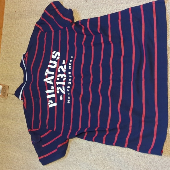 Mens authentic Kollektion Pilatus Luzern polo size Large NWT - Picture 7 of 8